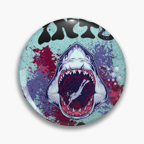 Item preview, Dive Into Danger – Ferocious Beauty Shark & Skeleton designed and sold by MOCH- ART.