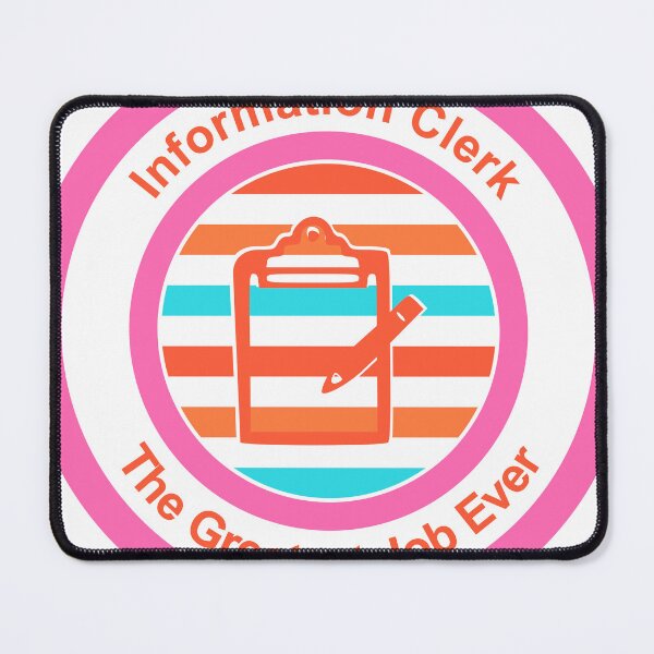 Item preview, Information Clerk The Greatest Job Ever designed and sold by TheIconSmith.