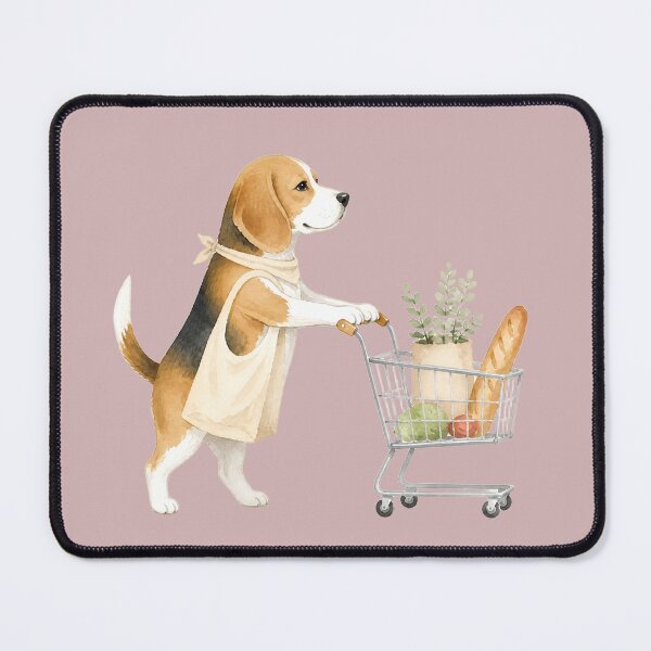 Item preview, Grocery Shopping Housewife Dog designed and sold by ManggaeJM.