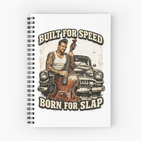 Item preview, Rockabilly Double Bass Oldtimer - Built For Speed designed and sold by Pineapple-Tree.