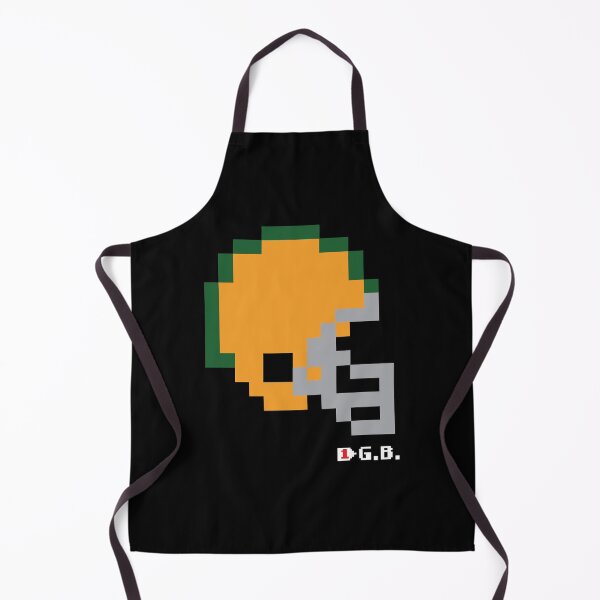 Item preview, Packers Retro Throwback Tecmo Bowl Helmet designed and sold by TecmoBowlSports.