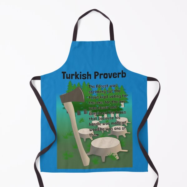Item preview, Turkish Proverb designed and sold by TerryLatic.