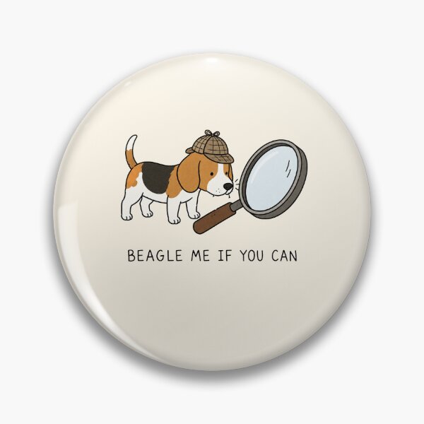 Item preview, Beagle Me If You Can Funny Dog designed and sold by MonkiFlipp.