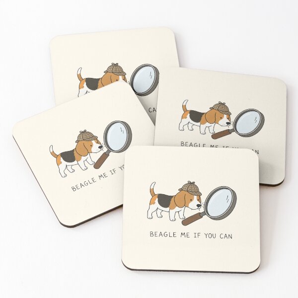 Item preview, Beagle Me If You Can Funny Dog designed and sold by MonkiFlipp.