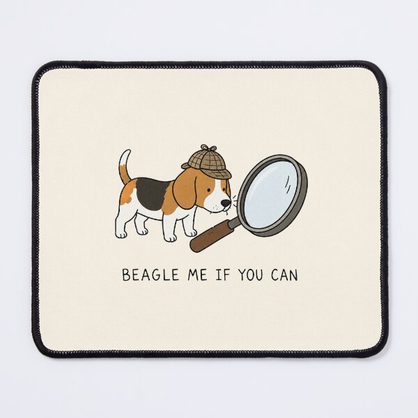 Item preview, Beagle Me If You Can Funny Dog designed and sold by MonkiFlipp.