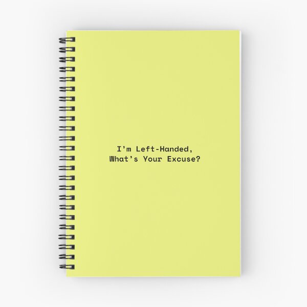 Item preview, Im Left Handed Whats Your Excuse | Typewriter Style designed and sold by Nikola Dio.