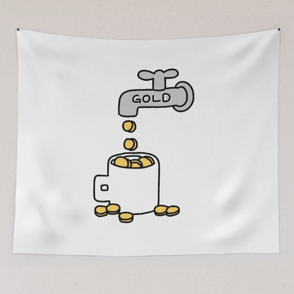 Item preview, the Gold-dispensing faucet designed and sold by superbaechoo.