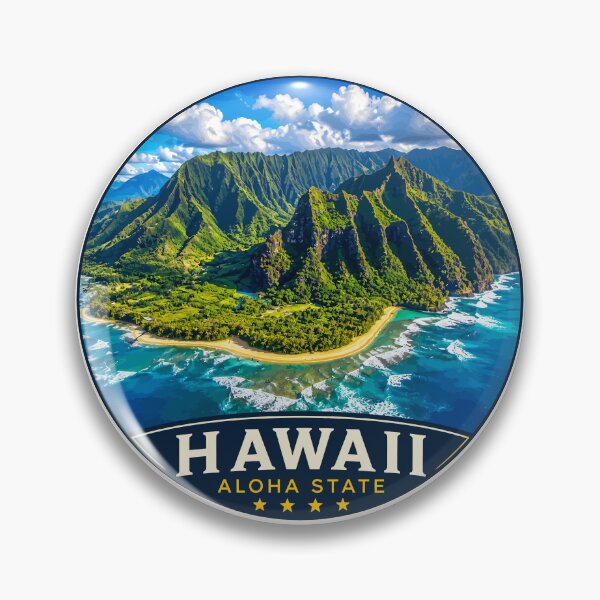 Item preview, Hawaii Aloha State Tropical Paradise Island Sunset Nature designed and sold by Gideon Emmerich.