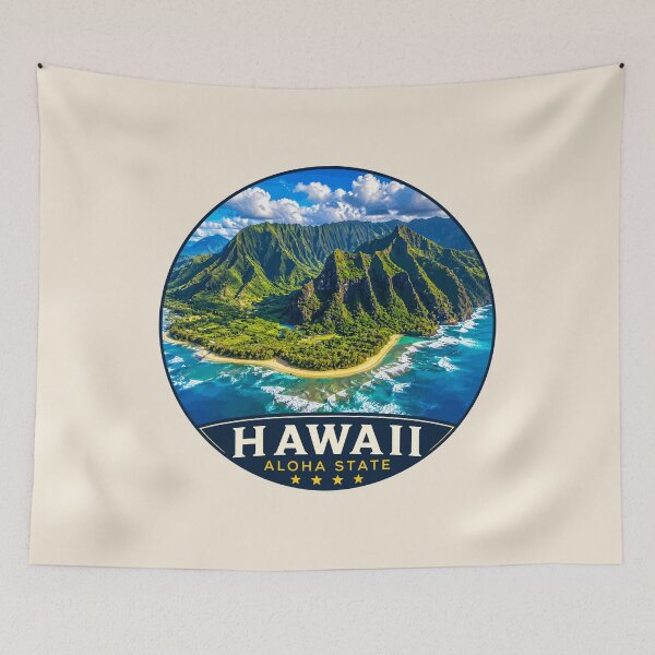 Item preview, Hawaii Aloha State Tropical Paradise Island Sunset Nature designed and sold by Gideon Emmerich.
