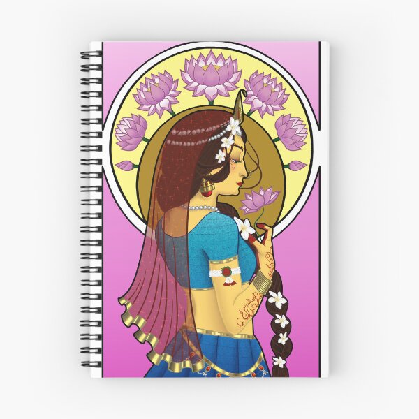 Item preview, Radha Art Nouveau Colored designed and sold by Vedics.