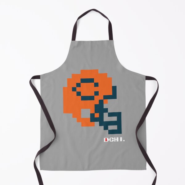 Item preview, Bears Alternate Orange Tecmo Bowl Helmet designed and sold by TecmoBowlSports.
