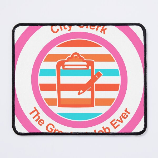 Item preview, City Clerk The Greatest Job Ever designed and sold by TheIconSmith.