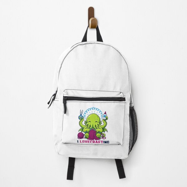 Item preview, Lovecraft I Love Crafting – Cute Cthulhu Crafter designed and sold by Fenay Designs.