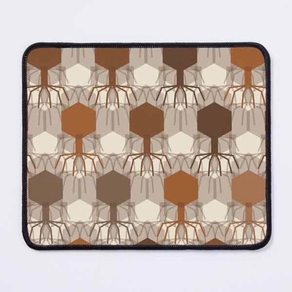 Item preview, Bacteriophage Grid Geometric Pattern 001 designed and sold by TexSta.