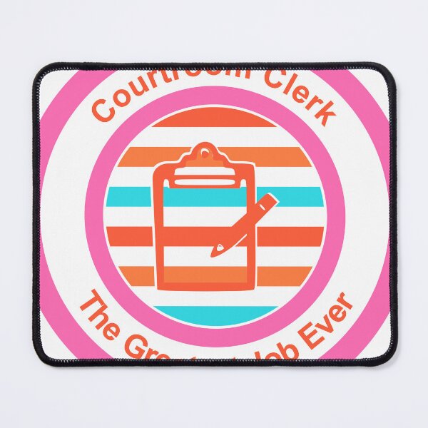 Item preview, Courtroom Clerk The Greatest Job Ever designed and sold by TheIconSmith.