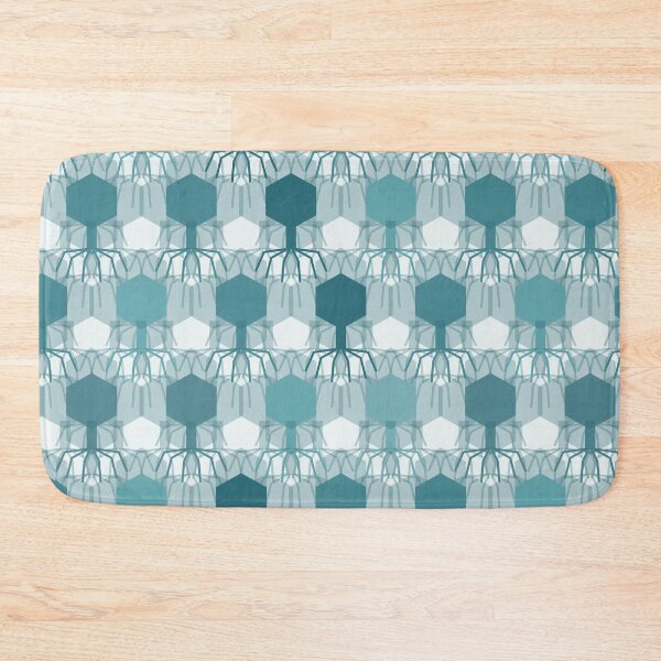 Item preview, Bacteriophage Grid Geometric Pattern 002 designed and sold by TexSta.