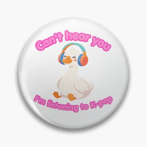 Item preview, Can’t Hear You I’m Listening To K-Pop designed and sold by kestey.