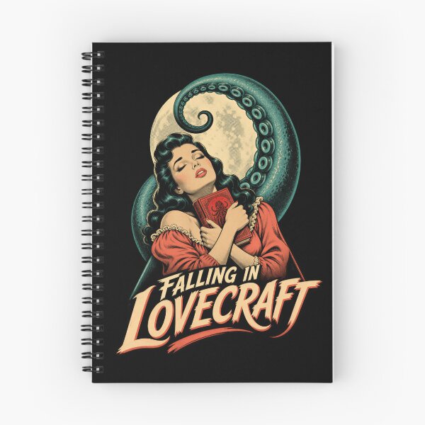 Item preview, Falling in Lovecraft – Vintage Tentacle Romance designed and sold by Fenay Designs.