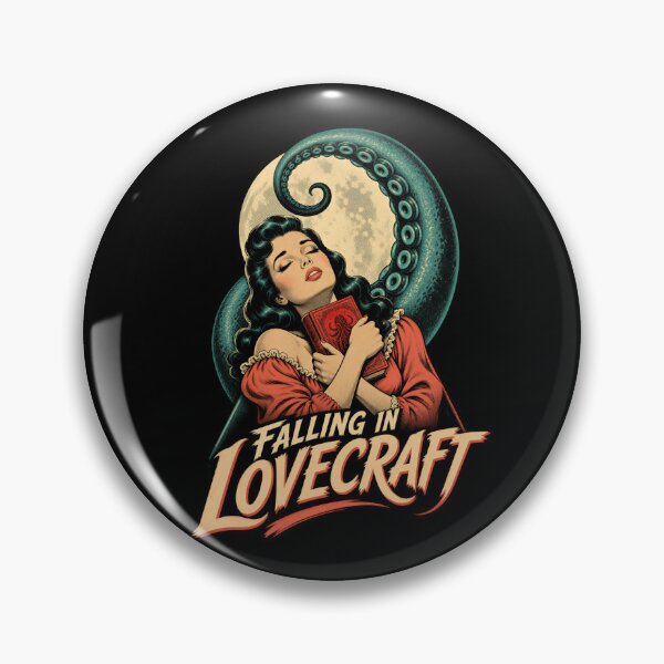 Item preview, Falling in Lovecraft – Vintage Tentacle Romance designed and sold by Fenay Designs.