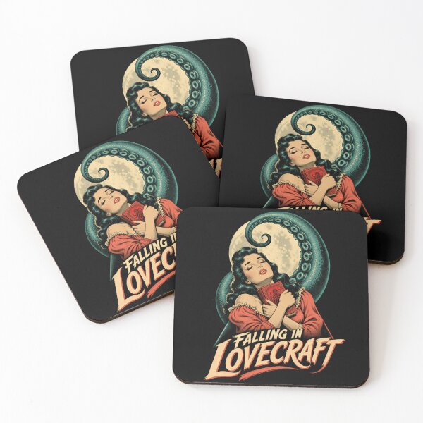 Item preview, Falling in Lovecraft – Vintage Tentacle Romance designed and sold by Fenay Designs.
