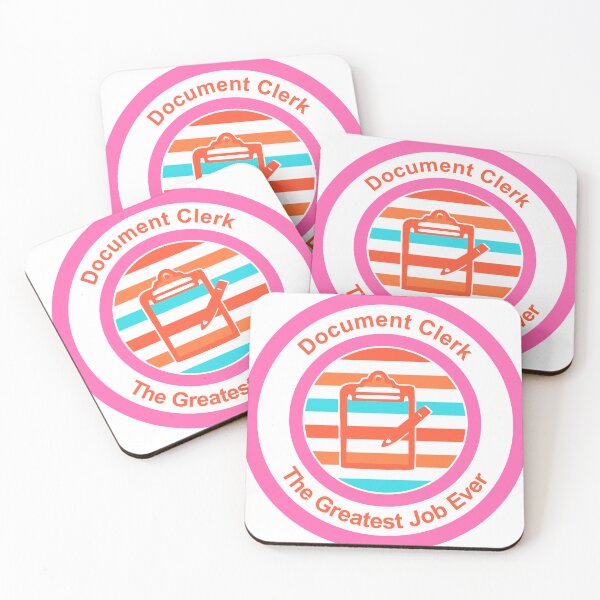 Item preview, Document Clerk The Greatest Job Ever designed and sold by TheIconSmith.