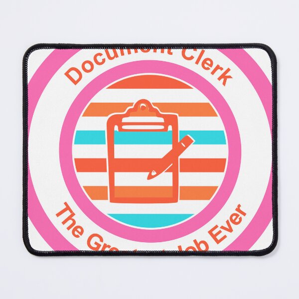 Item preview, Document Clerk The Greatest Job Ever designed and sold by TheIconSmith.