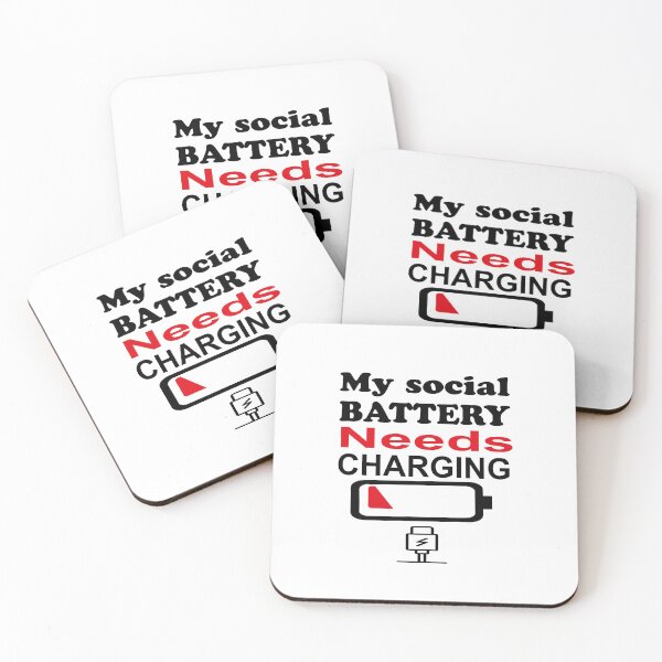 Item preview, My Social Battery Needs a Recharge designed and sold by elyazidostore.