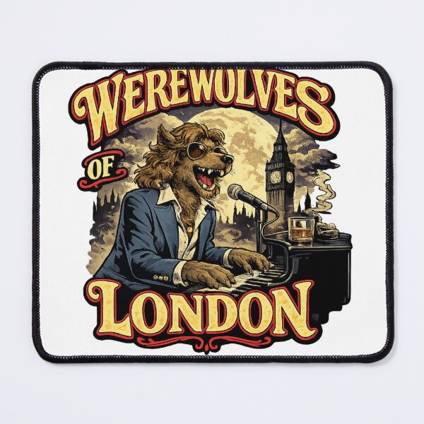 Item preview, Werewolves Of London Piano Player designed and sold by Bad-Decisions-Designs.