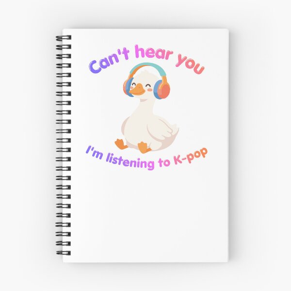 Item preview, Can’t Hear You I’m Listening To K-Pop designed and sold by kestey.