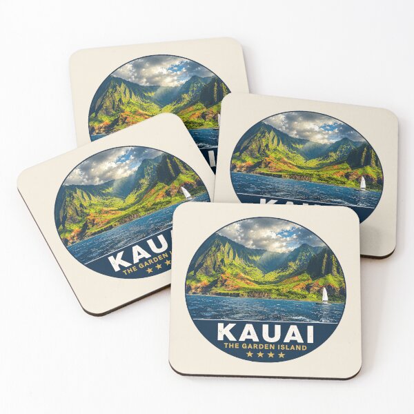 Item preview, Kauai The Garden Island Hawaii Tropical Paradise Nature Travel Design designed and sold by Gideon Emmerich.