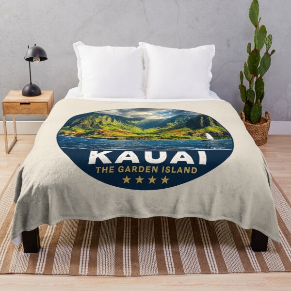 Item preview, Kauai The Garden Island Hawaii Tropical Paradise Nature Travel Design designed and sold by Gideon Emmerich.