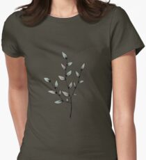 leaf me alone Women's Fitted T-Shirt