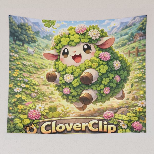Item preview, CloverClip | PokeSheep Sheepism Parody designed and sold by Thpoar.