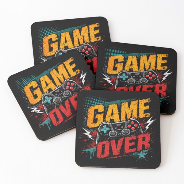 Item preview, Game Over Gamer Video Games Controller designed and sold by RetroMini2026.