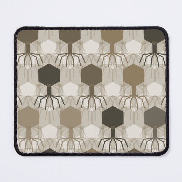 Item preview, Bacteriophage Grid Geometric Pattern 003 designed and sold by TexSta.