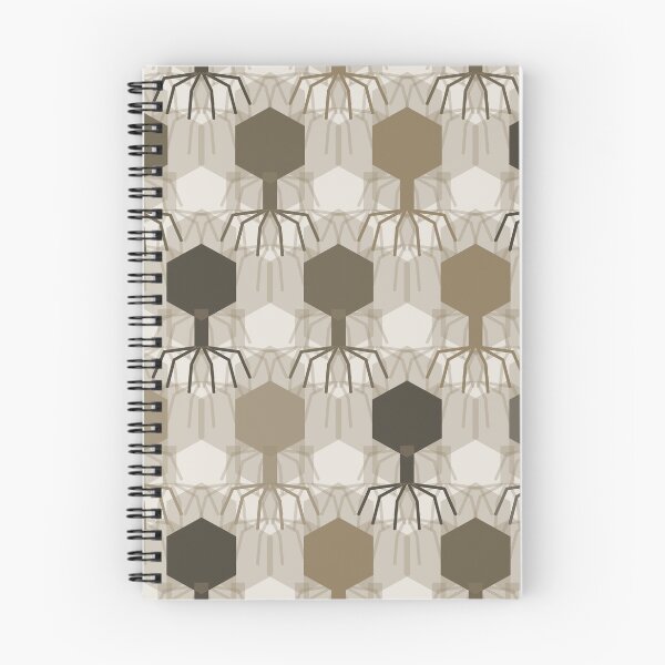 Item preview, Bacteriophage Grid Geometric Pattern 003 designed and sold by TexSta.