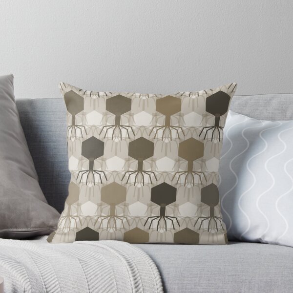 Item preview, Bacteriophage Grid Geometric Pattern 003 designed and sold by TexSta.