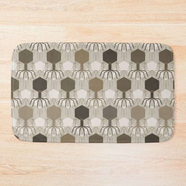 Item preview, Bacteriophage Grid Geometric Pattern 003 designed and sold by TexSta.