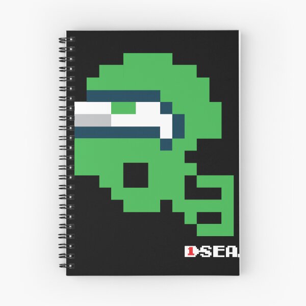 Item preview, Seahawks Alternate Tecmo Bowl Helmet designed and sold by TecmoBowlSports.