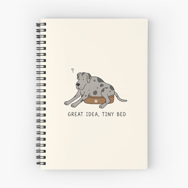 Item preview, Great Dane Funny Dog Pun Tiny Bed Great Idea Dog Lover Gift designed and sold by MonkiFlipp.