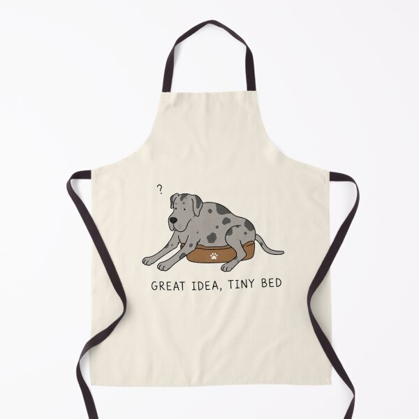 Item preview, Great Dane Funny Dog Pun Tiny Bed Great Idea Dog Lover Gift designed and sold by MonkiFlipp.