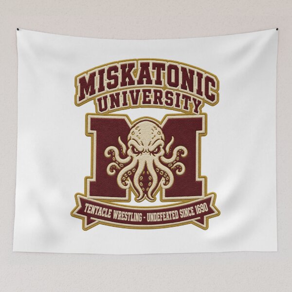 Item preview, Miskatonic University Tentacle Wrestling Crest designed and sold by Fenay Designs.