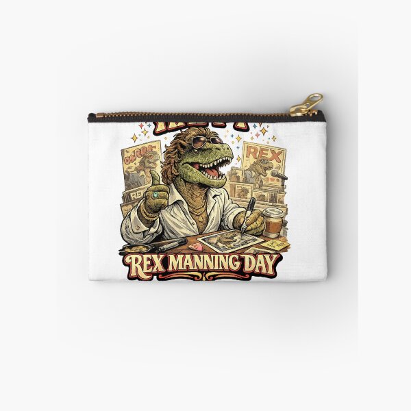 Item preview, Happy Rex Manning Day Autograph T-Rex designed and sold by Bad-Decisions-Designs.