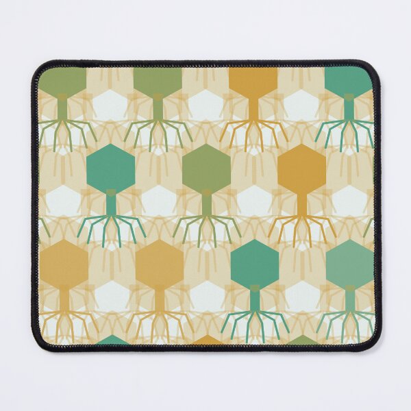 Item preview, Bacteriophage Grid Geometric Pattern 004 designed and sold by TexSta.