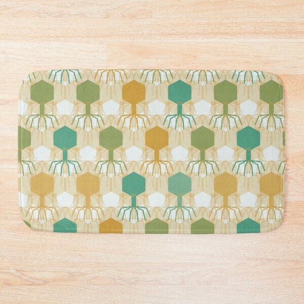 Item preview, Bacteriophage Grid Geometric Pattern 004 designed and sold by TexSta.