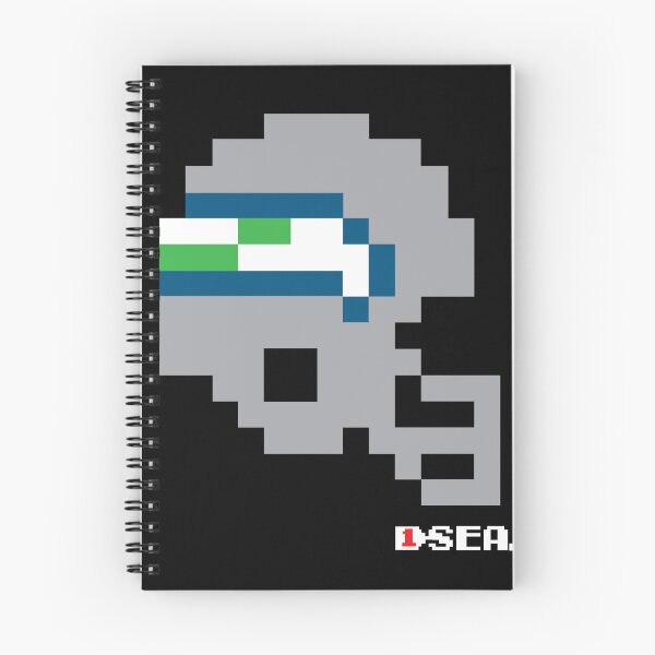 Item preview, Seahawks Retro Throwback Tecmo Bowl Helmet designed and sold by TecmoBowlSports.