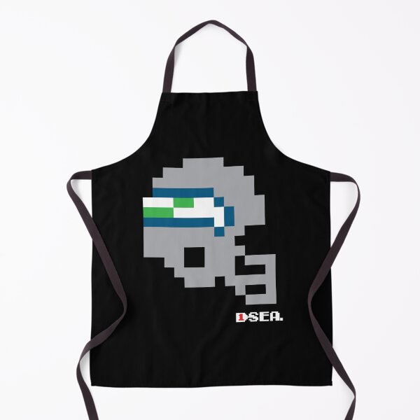Item preview, Seahawks Retro Throwback Tecmo Bowl Helmet designed and sold by TecmoBowlSports.