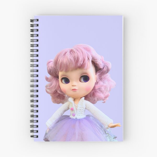 Item preview, Kawaii Pink Haired Doll - Pastel Goth Lavender Fairy Aesthetic designed and sold by Skayana.