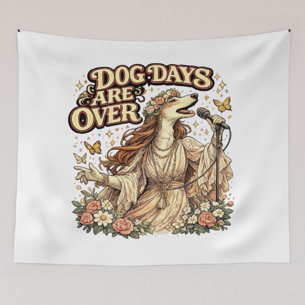 Item preview, Dog Days Are Over Bohemian Singer designed and sold by Bad-Decisions-Designs.