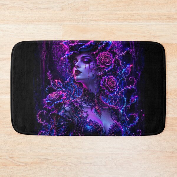 Item preview, Gothic rose personified — neon queen designed and sold by Axokris.